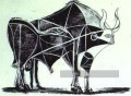 Le Bull State V 1945 cubiste